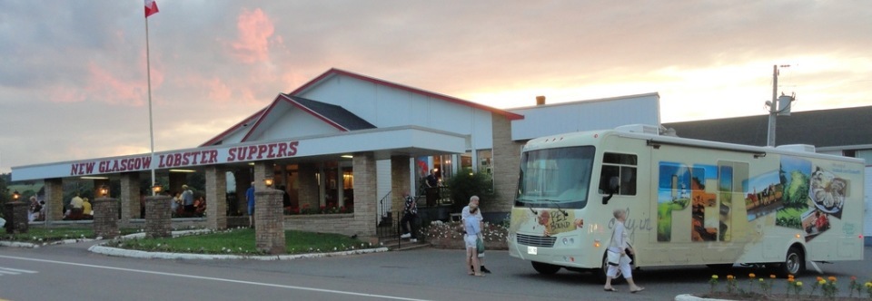 PEI bound visits New Glasgow Lobster Suppers